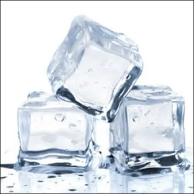 Sur cette image, dans quel état est l'eau ?