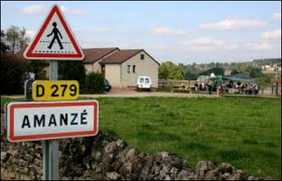 Village Saône-et-Loirien, Amanzé se situe dans l'ancienne région ...