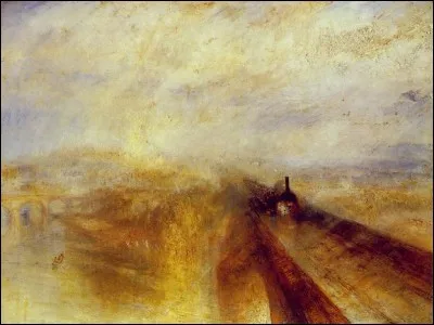 A qui doit-on la célèbre peinture "Pluie vapeur vitesse" ?