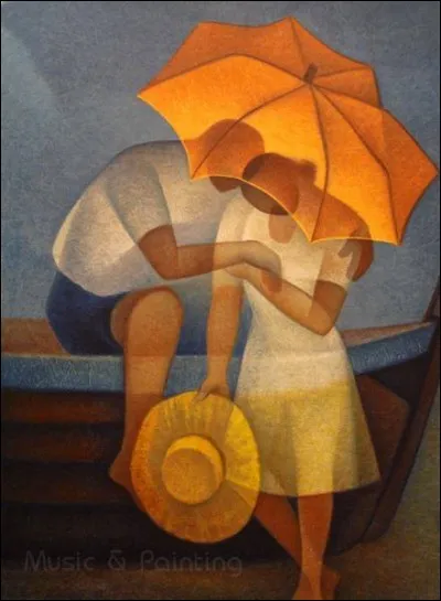 Qui a représenté "La pluie" ?