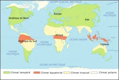 La végétation typique du climat polaire est la toundra.