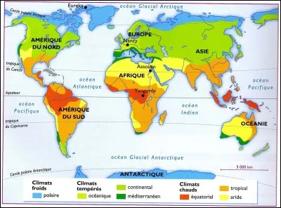 Quel climat existe ?