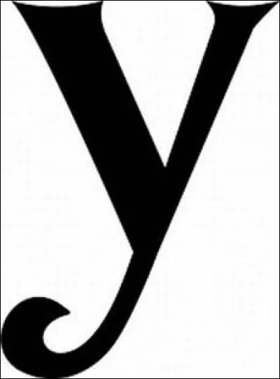Y comme Y : pourquoi i-grec ?