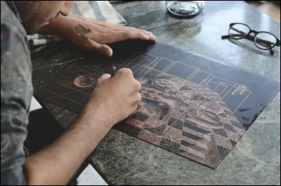 Acide nitrique dont se servent les graveurs ainsi que nom de la gravure dont ils se servent.