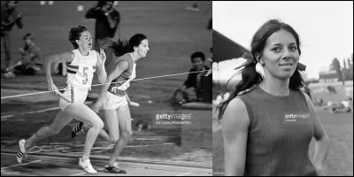 Cette sportive mènera une carrière « sur le fil » ! En effet, elle gagnera sa médaille d'or en battant « sur le fil » son adversaire. Elle se fera battre « sur le fil » à deux autres compétitions. Il faudra attendre 24 ans pour qu'une autre sportive française gagne une nouvelle médaille d'or dans sa discipline.
Qui est cette spécialiste du « 400 mètres » ?