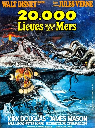 « 20000 lieues sous les mers » est un film américain réalisé par Richard Fleischer en 1954. Quel acteur incarnait le capitaine Nemo dans le film ?