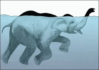 Pour finir, quel monstre bien connu se cache derrière cet éléphant ?