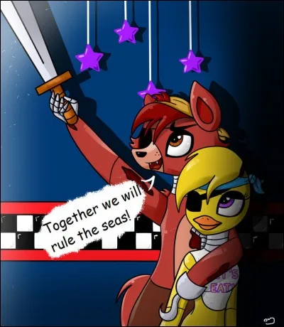 Pourquoi Foxy était-il avec Chica ?