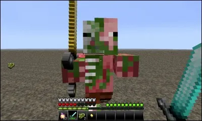 Si l'on tape un cochon zombie que se passe-t-il ?