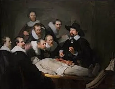 Qui a peint ce tableau intitulé "La Leçon d'anatomie du docteur Tulp" ?