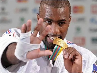 Combien de fois le judoka Teddy Rinner a-t-il déjà été champion du monde ?