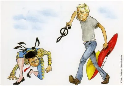 Le texte de Renaud «Rouge sang» est un plaidoyer contre la corrida. Déjà en 1991, cet artiste revendiquait son aversion vis-à-vis de cette barbarie avec la chanson :