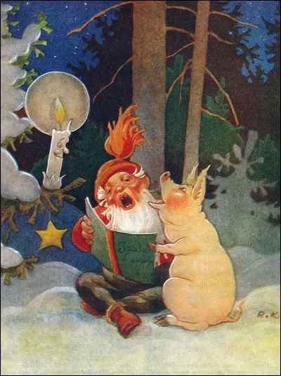 Encore un très charmant et amusant dessin de Rudolf Koivu. Quelle est la nationalité de ce talentueux illustrateur et peintre ?