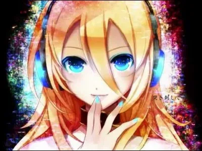 Elle représente un personnage de dessin animé ou un avatar de la chanteuse Yuri, c'est...