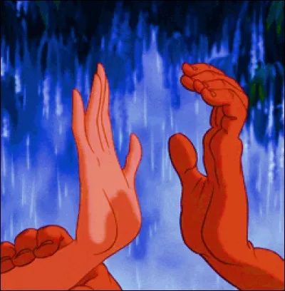 Ces mains sont prêtes à sympathiser, et se découvrent. A qui sont-elles ?