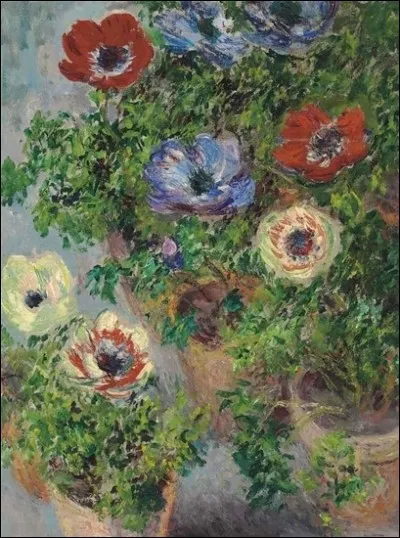 Qui a peint "Anémones en pot" ?