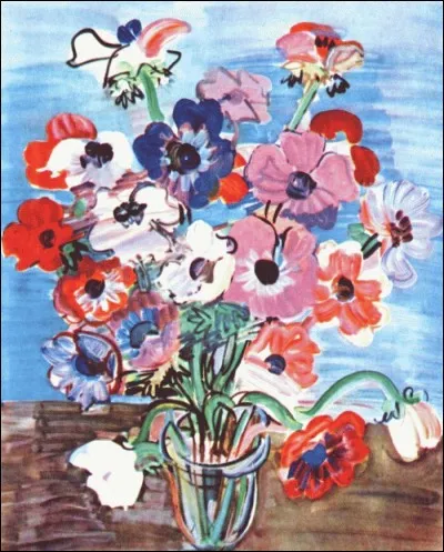 Qui a peint "Anémones" ?