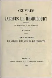 Jacques de Hemricourt est l'auteur de trois ouvrages importants pour l'histoire de Lige. A quel sicle a-t-il vcu ?