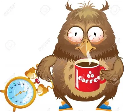 Le weekend, tu te lèves...