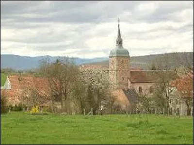 Je vous propose une vue du village de Buc, dans l'ancienne région Franche-Comté. Il se situe dans le département ...