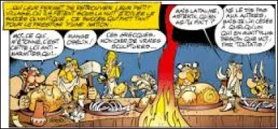 "Astérix aux Jeux Olympiques" : à qui Astérix cède-t-il la palme qu'il a gagné ?
