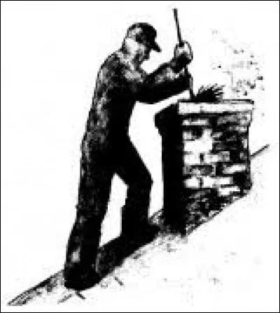 Le furet est un instrument servant à ramoner les cheminées.