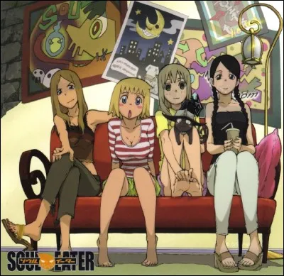 Dans cette image se cachent des meisters ainsi que des armes. Une sorcière et deux surs y sont également cachées. Qui sont ces surs ?