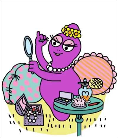 Cette fille de la famille Barbapapa est très portée sur la coquetterie. Elle s'appelle :