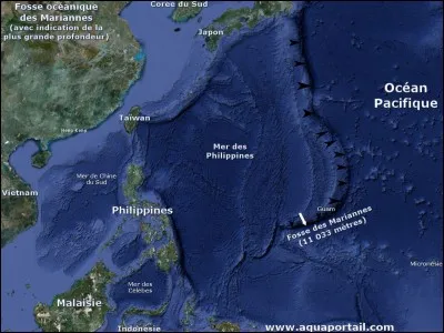 La fosse la plus profonde du monde est :