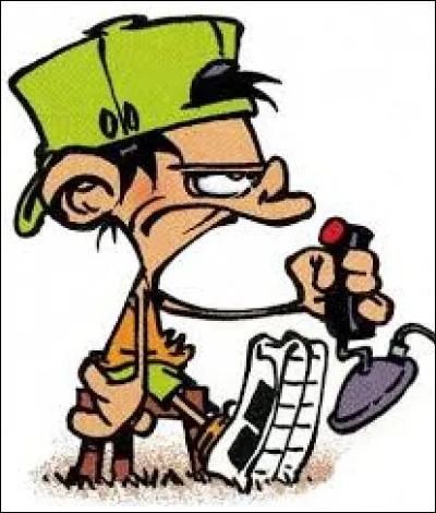 Ce jeune est un amateur de jeux-vidéos. Son dessin donne parfois plus de place à sa tête que nature. Il porte maintenant une casquette verte.

Merci et Amusez-vous bien !