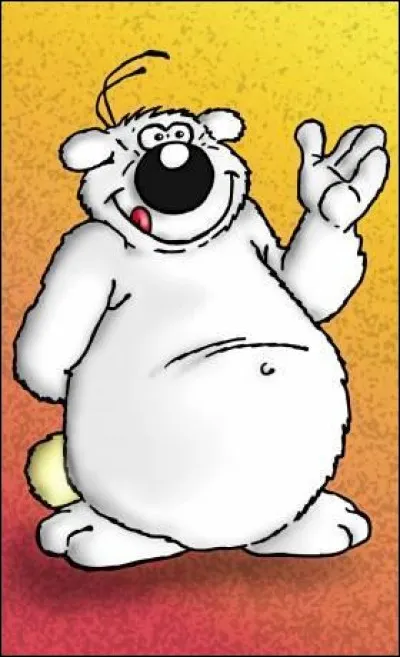 Un bon gros toutou blanc avec un peu trop d'embonpoint. Son souffre-douleur préféré, c'est Sénéchal, le chat noir voisin.