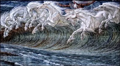 Comment s'appelle le cr&eacute;ateur de cette oeuvre repr&eacute;sentant Neptune et ses fid&egrave;les chevaux ?
