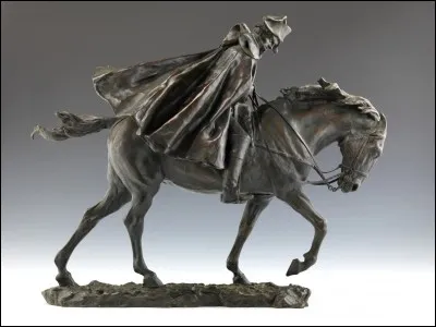 De quel artiste fran&ccedil;ais est cette oeuvre s'intitulant "Le Voyageur" ?