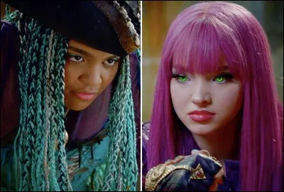 En quels animaux Uma et Mal se sont-elles transformées ?