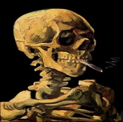 Le temps a passé, reste la fumée. Qui a réalisé ce tableau ?