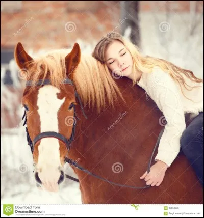 Comment s'appelle le cou du cheval ?