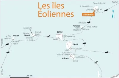 Combien d'îles Éoliennes sont habitées ?