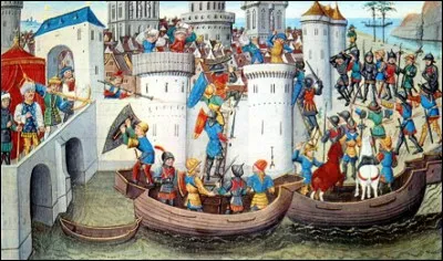 Constantinople a été prise en avril 1204. Par qui était-elle assiégée depuis juillet de l'année précédente ?