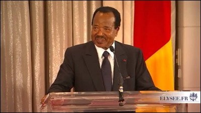 Le président du Cameroun est :