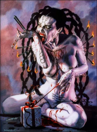 La représentation de la main de la première femme d'Adam, que beaucoup de gens du Moyen-Orient portent aujourd'hui comme talisman afin de chasser le mauvais il. Qui est-elle ?