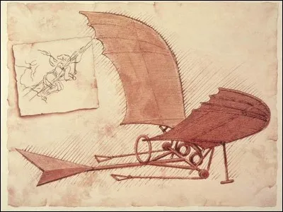 Vers 1485, qui dessina un prototype de "la machine volante" ?