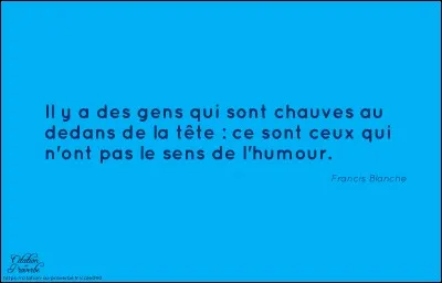 Il n'y a pas de chauves &agrave; Ajaccio ...