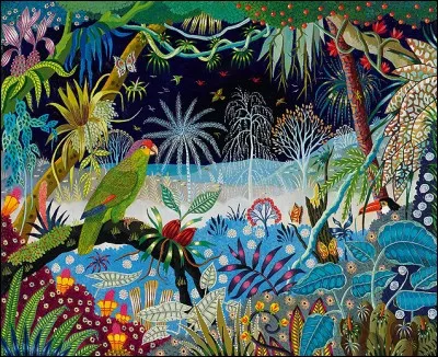 A quel mouvement artistique appartient cette jolie peinture d'Alain Thomas ?