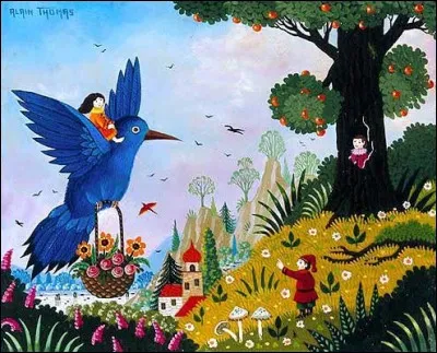 Auquel de ces contes pourrait servir l'illustration d'Alain Thomas ?