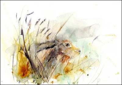 Imaginons un instant le paysage au bord de l'eau et sa couleur. Comment en est la nappe qui glisse lentement dans son cours ?