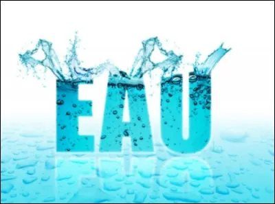 Quel caractère japonais signifie "eau" ?