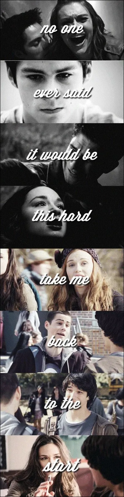 Un de tes amis est malade et te demande les cours de la semaine.