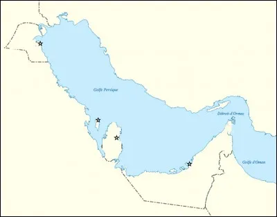Combien le golfe Persique compte-t-il de pays côtiers ?