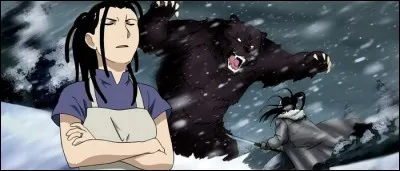 Où Izumi Curtis a-t-elle abandonné les deux frères Elric pendant un mois avant de les accepter comme élèves ?