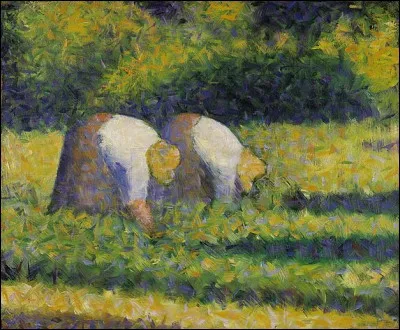 Qui a représenté ces paysannes au travail ?